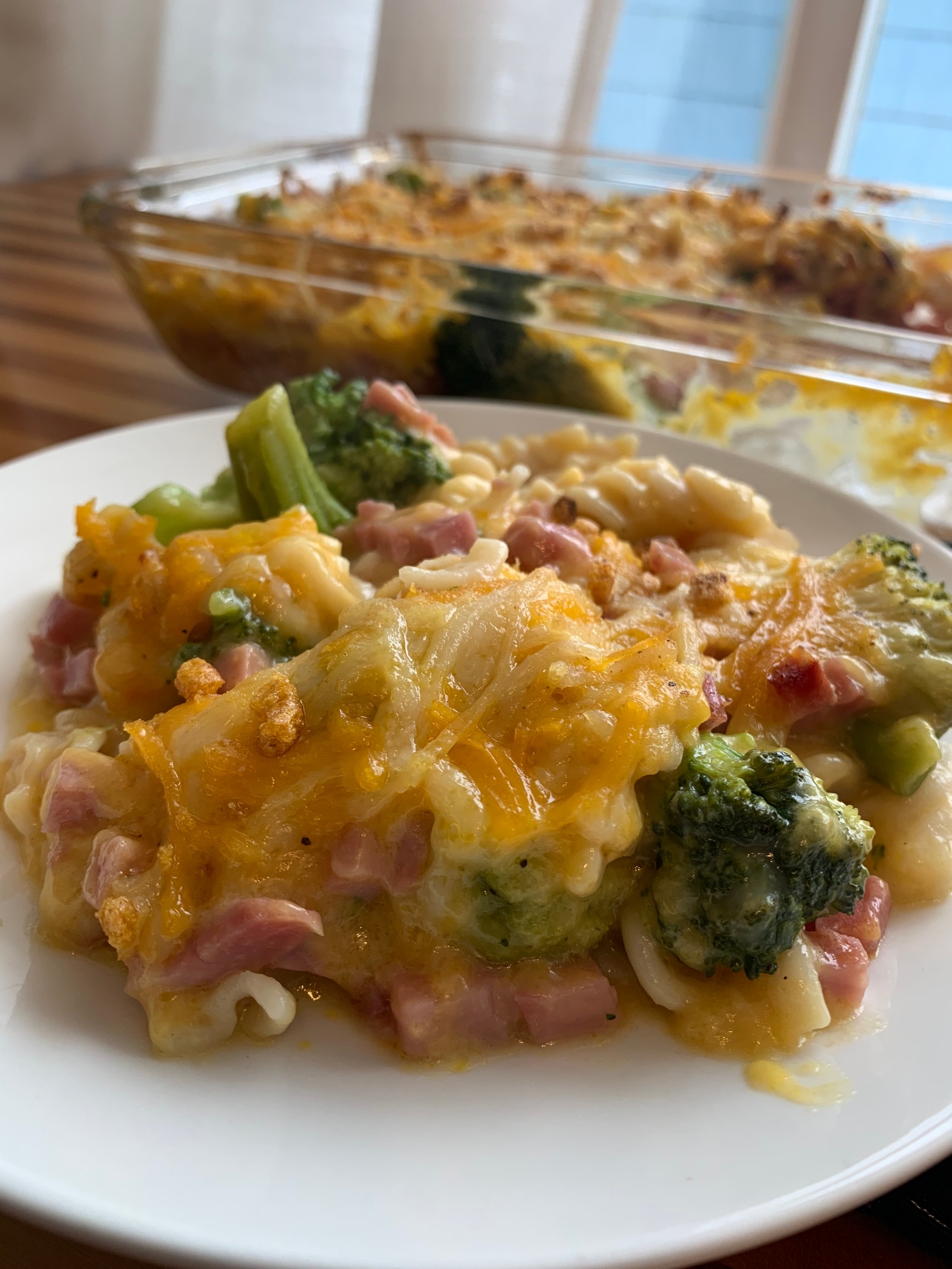 Broccoli Ham Casserole (Dairy, Gluten, Egg, Soy, & Nut Free) The
